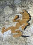 Pierre dessiné par lui-même et reproduit sur le rocher de Parves